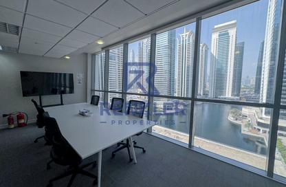 Office Space - Studio - 1 for rent in Tiffany Tower - JLT Cluster W - Jumeirah Lake Towers - Dubai