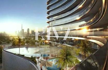 Apartment - 1 Bedroom - 2 Bathrooms for sale in Binghatti Skyflame 1 - Binghatti Skyflame - Majan - Dubai