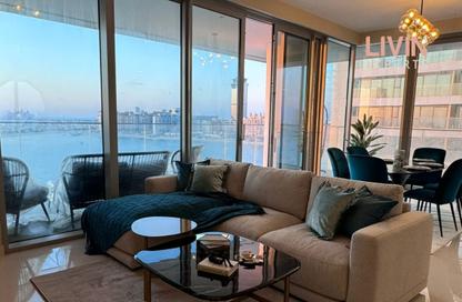 شقة - 3 غرف نوم - 3 حمامات للايجار في برج Beach Isle 2 - بيتش آيل - إعمار بيتشفرونت - دبي هاربور - دبي