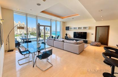 Apartment - 2 - 3 for rent in Oceana Southern - Oceana - Palm Jumeirah - Dubai