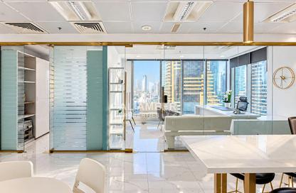 Office Space - Studio - 1 for rent in Al Habtoor Business Tower - Dubai Marina - Dubai