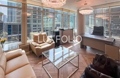 مكتب - استوديو للايجار في برج كلوفر - الخليج التجاري - دبي