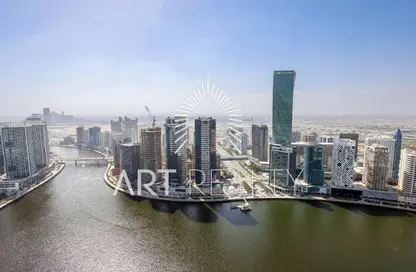 شقة - غرفة نوم - 1 حمام للبيع في بنينسولا ثري - بنينسولا - الخليج التجاري - دبي