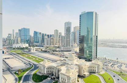 Apartment - 1 Bedroom - 2 Bathrooms for rent in Al Mamzar Tower - Al Mamzar - Sharjah - Sharjah Apartment - 1 Bedroom - 2 Bathrooms for rent in Al Mamzar Tower - Al Mamzar - Sharjah - Sharjah