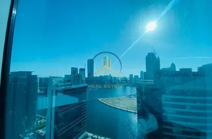 Office Space - Studio - 1 Bathroom for rent in The Prime Tower - Business Bay - Dubai