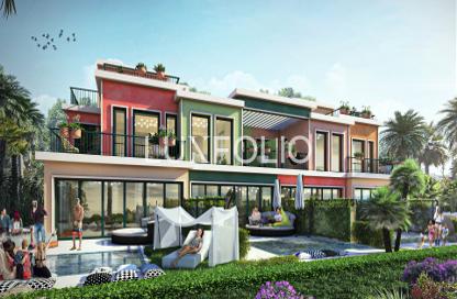 Townhouse - 3 Bedrooms - 3 Bathrooms for sale in Portofino - Damac Lagoons - Dubai