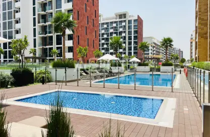 Apartment - Studio - 1 Bathroom for rent in Azizi Riviera 20 - AZIZI Riviera - Meydan One - Meydan - Dubai