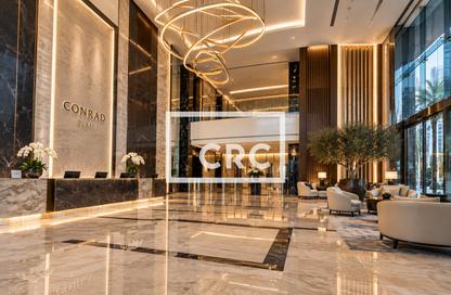 Office Space - Studio - 1 for rent in Conrad Commercial Tower - Sheikh Zayed Road - Dubai