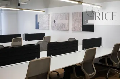Office Space - Studio - 1 Bathroom for rent in Burj Al Salam - Sheikh Zayed Road - Dubai
