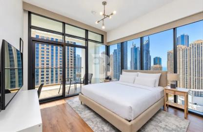 Apartment - 2 - 3 for rent in Dubai Marina Moon Tower - Dubai Marina - Dubai