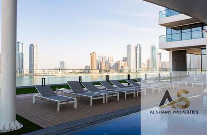 Apartment - 3 Bedrooms - 5 Bathrooms for rent in Sharjah Terraces - Al Khan Lagoon - Al Khan - Sharjah