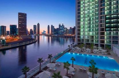 Apartment - Studio - 1 for rent in Damac Maison Prive - Business Bay - Dubai