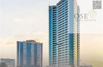 شقة - 2 غرف نوم - 3 حمامات للبيع في برج كونكر - شارع الشيخ مكتوم بن راشد - عجمان