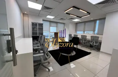 Business Centre - Studio - 4 Bathrooms for rent in Aspin Tower - Sheikh Zayed Road - Dubai