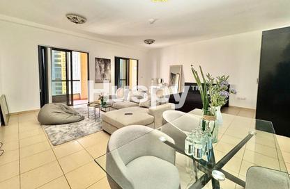 Apartment - Studio - 1 Bathroom for rent in Rimal 2 - Rimal - Jumeirah Beach Residence - Dubai
