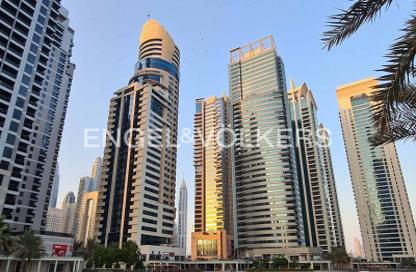 Office Space - Studio - 1 for rent in One Lake Plaza - JLT Cluster T - Jumeirah Lake Towers - Dubai