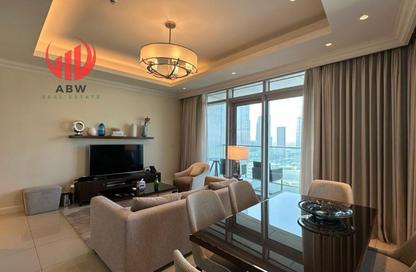 Apartment - 2 - 3 for rent in The Address Residence Fountain Views 1 - The Address Residence Fountain Views - Downtown Dubai - Dubai