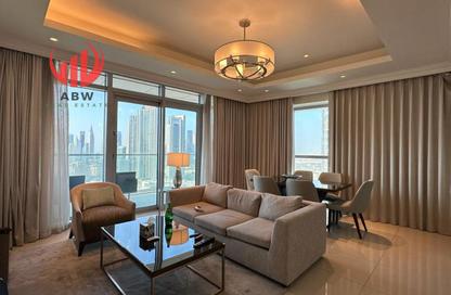Apartment - 2 - 3 for rent in The Address Residence Fountain Views 1 - The Address Residence Fountain Views - Downtown Dubai - Dubai