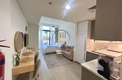 Apartment - Studio - 1 Bathroom for rent in Azizi Riviera 33 - AZIZI Riviera - Meydan One - Meydan - Dubai