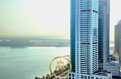 Apartment - 2 Bedrooms - 2 Bathrooms for rent in Al Khan Corniche - Al Khan - Sharjah