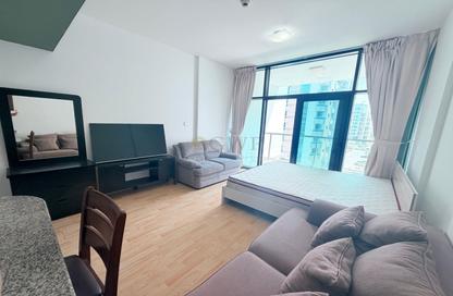 Apartment - Studio - 1 for rent in Binghatti Apartments - Dubai Silicon Oasis - Dubai