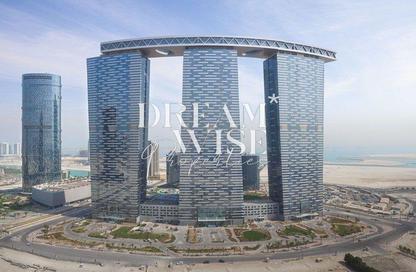 Apartment - 2 Bedrooms - 2 Bathrooms for rent in The Gate Tower 1 - Shams Abu Dhabi - Al Reem Island - Abu Dhabi