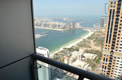 شقة - 2 غرف نوم - 3 حمامات للايجار في برج الأميرة - دبي مارينا - دبي