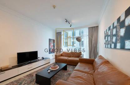 Apartment - 1 Bedroom - 2 Bathrooms for rent in MAG 218 - Dubai Marina - Dubai
