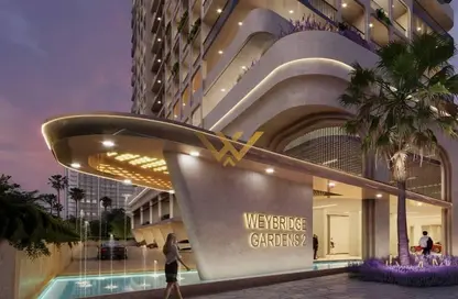 Apartment - 1 Bathroom for sale in Weybridge Gardens 2 - Weybridge Gardens - Dubai Land Residence Complex - Dubai