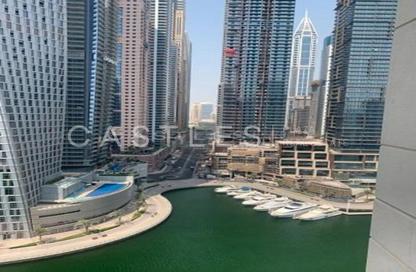 Apartment - 2 Bedrooms - 2 Bathrooms for rent in Iris Blue - Dubai Marina - Dubai