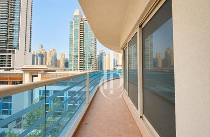 Apartment - 2 - 3 for rent in Cascades Tower - Dubai Marina - Dubai