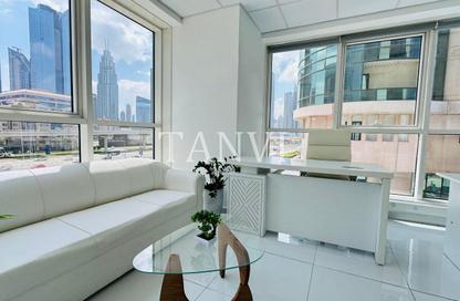 Office Space - Studio - 1 Bathroom for rent in Aspin Tower - Sheikh Zayed Road - Dubai