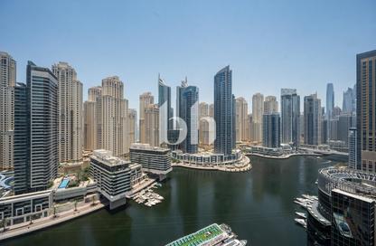 Apartment - 1 Bedroom - 2 Bathrooms for rent in Silverene Tower B - Silverene - Dubai Marina - Dubai Apartment - 1 Bedroom - 2 Bathrooms for rent in Silverene Tower B - Silverene - Dubai Marina - Dubai