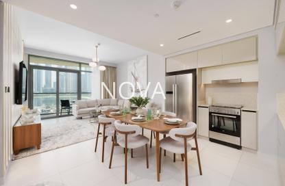 Apartment - 2 Bedrooms - 2 Bathrooms for rent in Marina Vista - EMAAR Beachfront - Dubai Harbour - Dubai