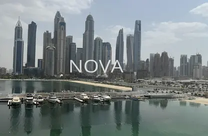 Apartment - 2 Bedrooms - 2 Bathrooms for rent in Marina Vista - EMAAR Beachfront - Dubai Harbour - Dubai
