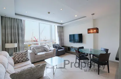 Apartment - 1 Bedroom - 2 Bathrooms for rent in Bonnington Tower - JLT Cluster J - Jumeirah Lake Towers - Dubai