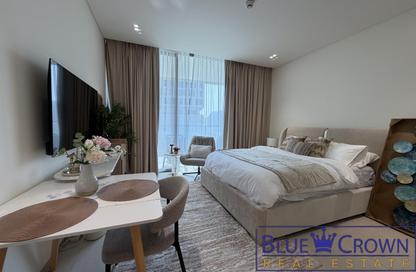 Apartment - Studio - 1 for rent in Binghatti Ghost - Dubai Healthcare City 2 - Al Jaddaf - Dubai