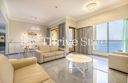 Apartment - 2 Bedrooms - 3 Bathrooms for rent in Sadaf 4 - Sadaf - Jumeirah Beach Residence - Dubai