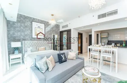 Apartment - Studio - 1 Bathroom for rent in Silverene Tower B - Silverene - Dubai Marina - Dubai