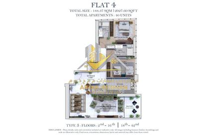 Apartment - 2 Bedrooms - 3 Bathrooms for sale in Al Khan Lagoon Tower - Al Khan Lagoon - Al Khan - Sharjah Apartment - 2 Bedrooms - 3 Bathrooms for sale in Al Khan Lagoon Tower - Al Khan Lagoon - Al Khan - Sharjah