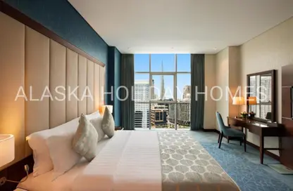 Hotel  and  Hotel Apartment - 2 Bedrooms - 3 Bathrooms for rent in Royal Continental Suites - Business Bay - Dubai