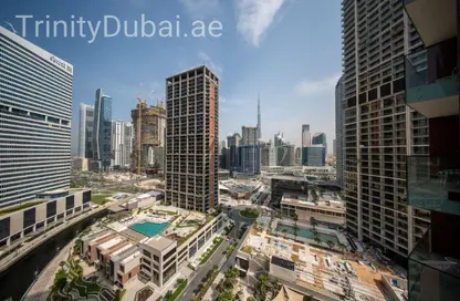 Apartment - 1 Bedroom - 2 Bathrooms for rent in Peninsula Five - Peninsula - Business Bay - Dubai