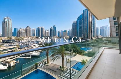 Apartment - 2 Bedrooms - 3 Bathrooms for sale in Damac Heights - Dubai Marina - Dubai