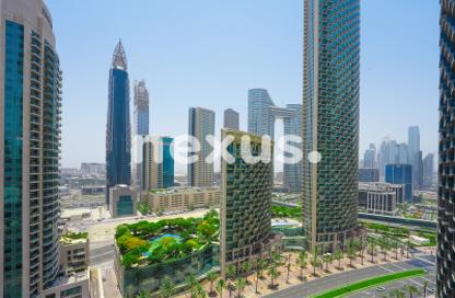 Apartment - 2 - 3 for rent in Standpoint Tower 2 - Standpoint Towers - Downtown Dubai - Dubai