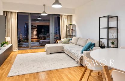 Apartment - 2 - 2 for sale in Silverene Tower B - Silverene - Dubai Marina - Dubai