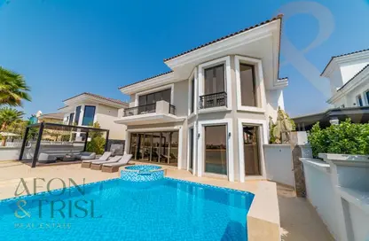 Villa - 5 Bedrooms - 6 Bathrooms for rent in Garden Homes Frond P - Garden Homes - Palm Jumeirah - Dubai