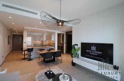 Apartment - 1 - 2 for rent in Waves Grande - Sobha Hartland - Mohammed Bin Rashid City - Dubai