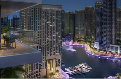 شقة - 3 غرف نوم - 3 حمامات للبيع في روف هوم في دبي مارينا - دبي مارينا - دبي