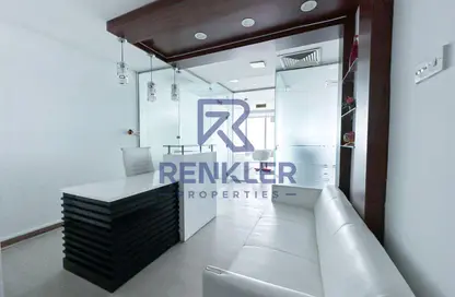 Office Space - Studio - 1 Bathroom for rent in The Prism - Business Bay - Dubai