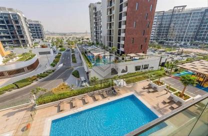 Apartment - Studio - 1 Bathroom for rent in Azizi Riviera 41 - Azizi Riviera - Meydan One - Meydan - Dubai